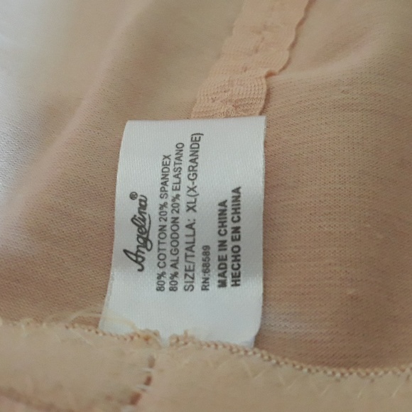 Angelina cotton elastane high waist panties XL travel zipper - Picture 9 of 16